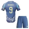 Maillot de Supporter Ajax Amsterdam Brian Brobbey 9 Extérieur 2024-25 Pour Enfant